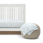 Delta Children 100% Cotton Muslin Baby Receiving Blankets for Girls and Boys – 47x47 Inches (Pack of 2), Sea Life