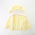 9 Month Baby Boy Clothes Full Zip Hoodie Sweatshirt Cotton Hooded Jackets Coat Casual Fall Tops Yellow