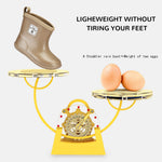 NQTOER Toddler Kids Rain Boots for Boys Girls Easy-on Lightweight Waterproof Rainboots Baby
