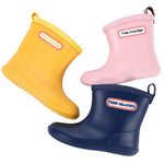 Tree Grandpa Toddler Rain Boots Size 5 for Boys Girls Waterproof Baby Kids Rain Boots With Easy-on…