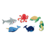 Delta Children Mix & Match Cozee Kids Chair with Interchangeable Patches, Underwater