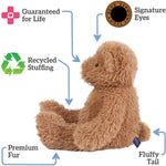 Vermont Teddy Bear Super Soft Almond Brown Teddy Bear – 18 Inch Plush Stuffed Animal to Sleep with, Cozy Bear Plush, Crafted in The USA