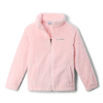 Columbia Youth Infant Fire Side Sherpa Full Zip Fleece Jacket, Satin Pink, 12/18