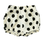 Kids Tales 3 Pack Baby Cotton Linen Bloomers Shorts Toddler Cartoon Graphic Printed Shorts Unisex Infant Loose Shorts