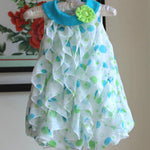 WZSYGDTC 0-24 Months Baby Party Dress Infant Girls One-Piece Romper Jumpsuit (White, 18-24 Months)