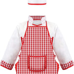 Jeowoqao Boy's Dress Up Costumes Set, Kids Role Play Set 11pcs Dress Up Trunk Pirate, Chef, Construction Worker, Policeman Costume For Kids Girls Toddler Age 3 4 5 6 Christmas Birthday Gift