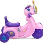 VTech 2-in-1 Map and Go Scooter for Toddlers, Pink