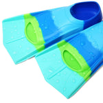 Foyinbet Kids Swim Fins,Youth Flippers Short Swimming Fins Flippers for Lap Swimming Training for Kids Girls Boys 2XS