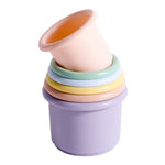 Green Sprouts Sprout Ware® Stacking Cups, 6mo+ Plant-Plastic, Dishwasher Safe, Tested for Hormones
