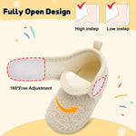 JOINFREE Toddler Slippers Boots Boys Girls Adjustable House Shoes Barefoot
