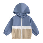 MERSARIPHY Toddler Boy Hoodies Baby Boy Jacket Lightweight Pocket Zip Up Hooded Jackets Baby Fall Winter Outwear (Blue, 6-12 Months)