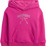 GAP Baby Girls' Playtime Favorites Logo Pullover Hoodie Hooded Sweatshirt