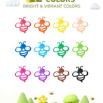 JUPITEARTH Beeswax Crayons for Toddlers 1–3, 12 Non-Toxic Silky Crayons, Jumbo and Washable Crayon, Easy to Hold, Safe for Kids, Mess-Free Coloring for Preschool Art Supplies, Ages 2–4, 4–8