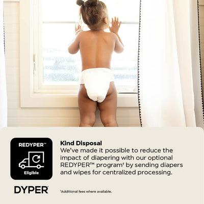 DYPER Toddler Potty Training Pants Girls & Boys, Honest Ingredients, Day & Overnight, Made with Plant-Based* Materials, Hypoallergenic for Sensitive Skin, Unscented (Size 4T-5T, 22, Count)