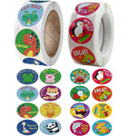 1000PCS Animal Stickers for Kids Classroom,1 Inch 16 Styles Cute Round Teacher Reward Motivational Stickers School Supplies for Teachers Elementary Positive Encouragement Sticker