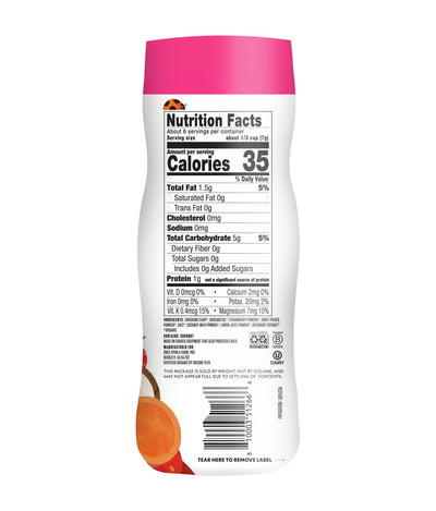 Once Upon a Farm Organic Baby Fruit & Veggie Puffs Strawberry, Coconut & Sweet Potato, 1.5oz