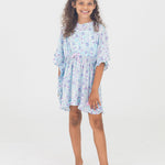 RuffleButts Fairytale Garden Ruffle Trim Cover-Up - 4T/5