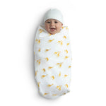 Delta Children 100% Cotton Flannel Baby Receiving Blankets for Girls and Boys – 30x30 Inches (Pack of 2), Safari Friends