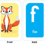School Zone Alphabet Flash Cards: 56 Cards, Toddler, Preschool, Learn the ABC's, Letters, Phonics, Colorful & Fun Learning, Ages 3+