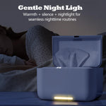 jjojcll Wipe Warmer,Baby Wipe Warmer Dispenser,Large Capacity Wipe Holder Box Container with Night Light,Adjustable Temperature Display,No Need Water and Sponge,Fast Heating (Off white)