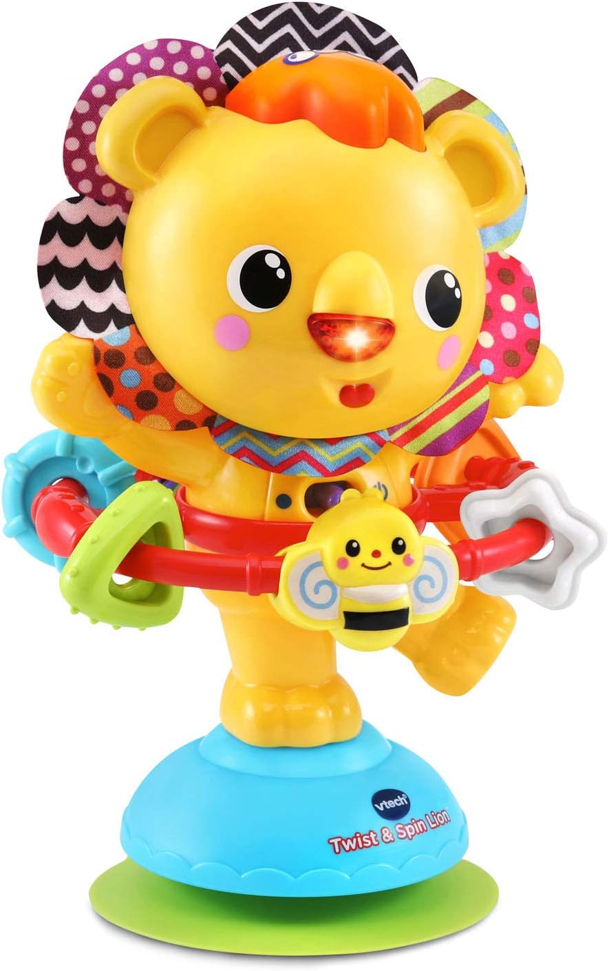 VTech Twist and Spin Lion, Yellow