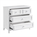 Oxford Baby Bennett 3-Drawer Dresser for Nursery Room, Rustic White