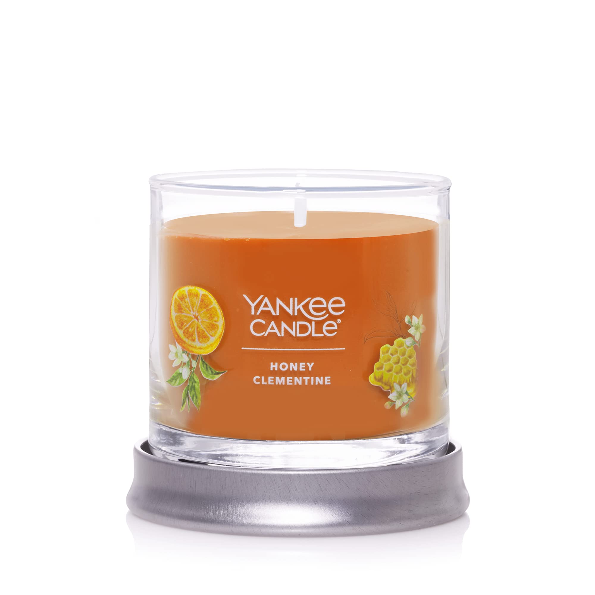 Yankee Candle Sage & Citrus Scented, Classic 22oz Large Jar Single Wick Candle, Over 110 Hours of Burn Time, Ideal for Home Decor and Gifts