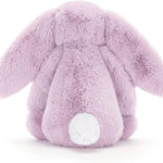 Jellycat Bashful Lilac Bunny Stuffed Animal, Medium 12 inches - Rabbit and Bunny Plush Toy - Classic Children's Gift