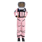 Spooktacular Creations Pink Astronaut Costume with Helmet, Space Suit for Toddler with Movable Visor, Kids Astronaut Halloween Costume for Girls Cosplay, Party Favor Supplies (Small, 5-7 yrs)