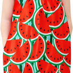 Toddler Baby Girls Romper Sleeveless Jumpsuit Summer Clothes Adjustable Tie-Up Strap with Pocket Headband 1-5T