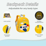 VIDOSCLA Kids Kindergarten Backpack for Toddlers -Nursery Schoolbag Waterproof Nylon Preschool Bag for Boys & Girls