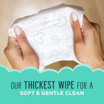Seventh Generation Baby Wipes, Free & Clear Unscented and Sensitive, 30 count Travel Pack