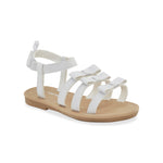 Carter's unisex child KIRA Sandal White 9 Toddler