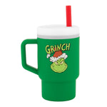Infantino My 1st Tumbler Limited Edition – Adorable Miniature Tumbler with Leak-Resistant Straw and Toddler-Friendly Handle, Encourages Hydration, Easy to Clean, 9 fl. oz, Grinch Green