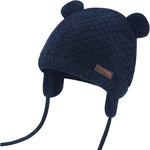 Duoyeree Kids Baby Hat Soft Warm Cable Knit Beanie Toddler Girl Fall Winter Hats