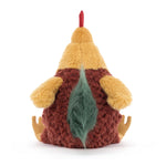Jellycat Cluny Cockerel Rooster Stuffed Animal, 10 inches - Chicks & Chickens Plush Toy - Classic Children's Gift