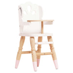 Le Toy Van - Educational Wooden Toy Role Play Beautiful Doll High Chair | Girls Pretend Play Toy Pram Playset - for Ages 3+ (TV601)