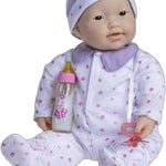 JC Toys 20-inch La Baby Soft Body Doll | Washable | Gift Set includes Magic Milk Bottle & Pacifier | Removable Pink Outfit | Perfect for Toddlers and Kids Ages 2+