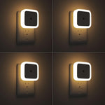 Sujeet Night Light, Night Lights Plug into Wall 4-Pack, Nightlight Plug in Night Lights, Dusk to Dawn Night Lamp Led Night Light for Bedroom, Bathroom, Hallway Warm White