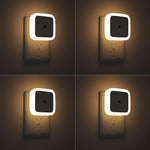 Sujeet Night Light, Night Lights Plug into Wall 4-Pack, Nightlight Plug in Night Light, Dusk to Dawn Night Lamp Led Night Light for Kids Bedroom, Bathroom, Hallway Warm White