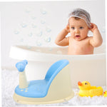 ULDIGI Adorable Bath Seat with Spacious Open-Side Design Non-Slip PP Bathtub Seat for Comfortable and Safe Bathing Practical Shower Chair for Newborns