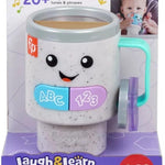 Fisher-Price Baby & Toddler Toy Laugh & Learn Wake Up & Learn Coffee Mug with Lights Music & Learning for Infants Ages 6+ Months