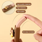 4Pcs Retractable Erasers Cute Capybara Rubber Push-Pull Eraser Soft Rubber Sliding Animal Fun Pencil Erasers for Kids Boys Girls Students Capybara Lovers School Office Supply Stationery