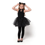 Spooktacular Creations Pink Pig Costume Set with Pig Ears Nose Tail Tutu Skirt Halloween Animal Fancy Costume Accessories for Kids