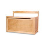 Melissa & Doug Wooden Toy Chest - Light Wood Furniture for Playroom, Blonde Kids Toy Box, Wooden Box Storage Organizer, Children's Furniture Chest