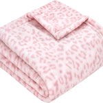 Yurhap Checkered Baby Blanket for Girls Pink Fleece Baby Blankets for Girls Boys, Warmer Comfort Lightweight Bed Blanket for Toddlers Infants or Newborn, 30''x40'', Pink