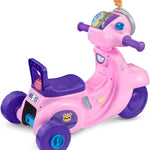 VTech 2-in-1 Map and Go Scooter for Toddlers, Pink