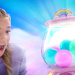 Gumball Magic Gumball Machine Toy – Interactive Light Up Surprise Machine with 7 Gumball Reveals, Squishy Fidget Toys, Puffy Stickers & Positive Affirmations, Collectible Toy for Kids Girls Boys 4–10