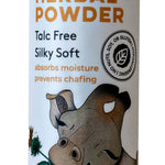 Herbal Baby Powder - All-Natural,Talc-Free Organic Arrowroot, Hypoallergenic, Vegan Made in USA by Safflower Safari