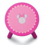 Delta Children Deluxe Kids Art Table | Easel, Desk, Stool, Toy Organizer, Disney Minnie Mouse